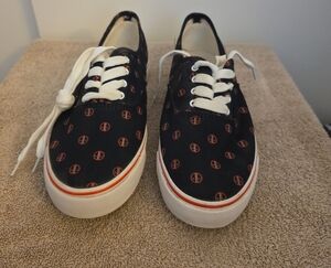 Marvel Deadpool Black Sneakers with Red Accents